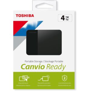 هارد اکسترنال توشیبا مدل Canvio Ready 4TB
