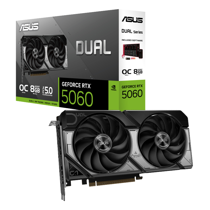 کارت گرافیک مبتنی بر NVIDIA ایسوس مدل Dual RTX 5060 OC 8GB - Image 2