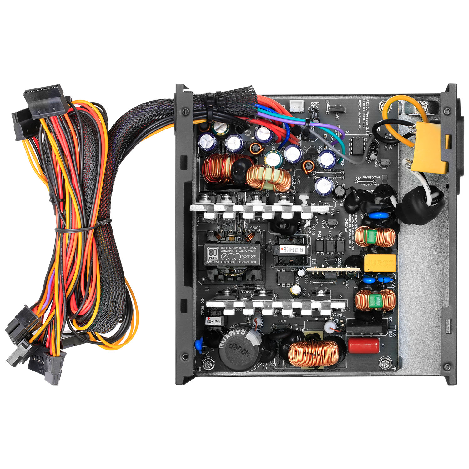 منبع تغذیه گرین مدل GP350A-ECO Rev3.1 - Image 5