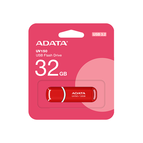 فلش مموری ای دیتا مدل UV150 ظرفیت 32 گیگابایت با رابط USB 3.2 Gen1، سرعت خواندن 90 مگابایت بر ثانیه، سرعت نوشتن 40 مگابایت بر ثانیه، طراحی درپوشدار و سازگار با ویندوز، مک و لینوکس - Image 5