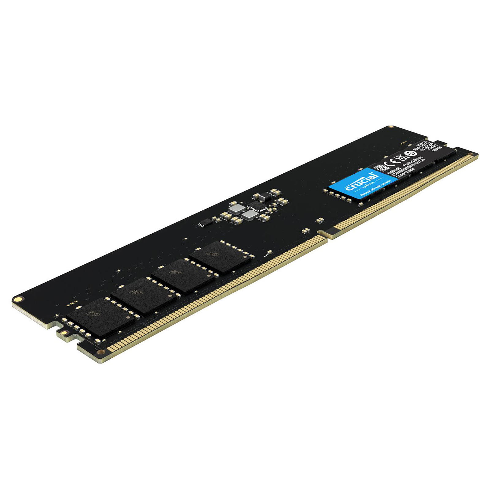 رم دسکتاپ DDR5 تک کاناله 4800 مگاهرتز CL40 کروشیال مدل CT32 ظرفیت 32 گیگابایت - Image 2
