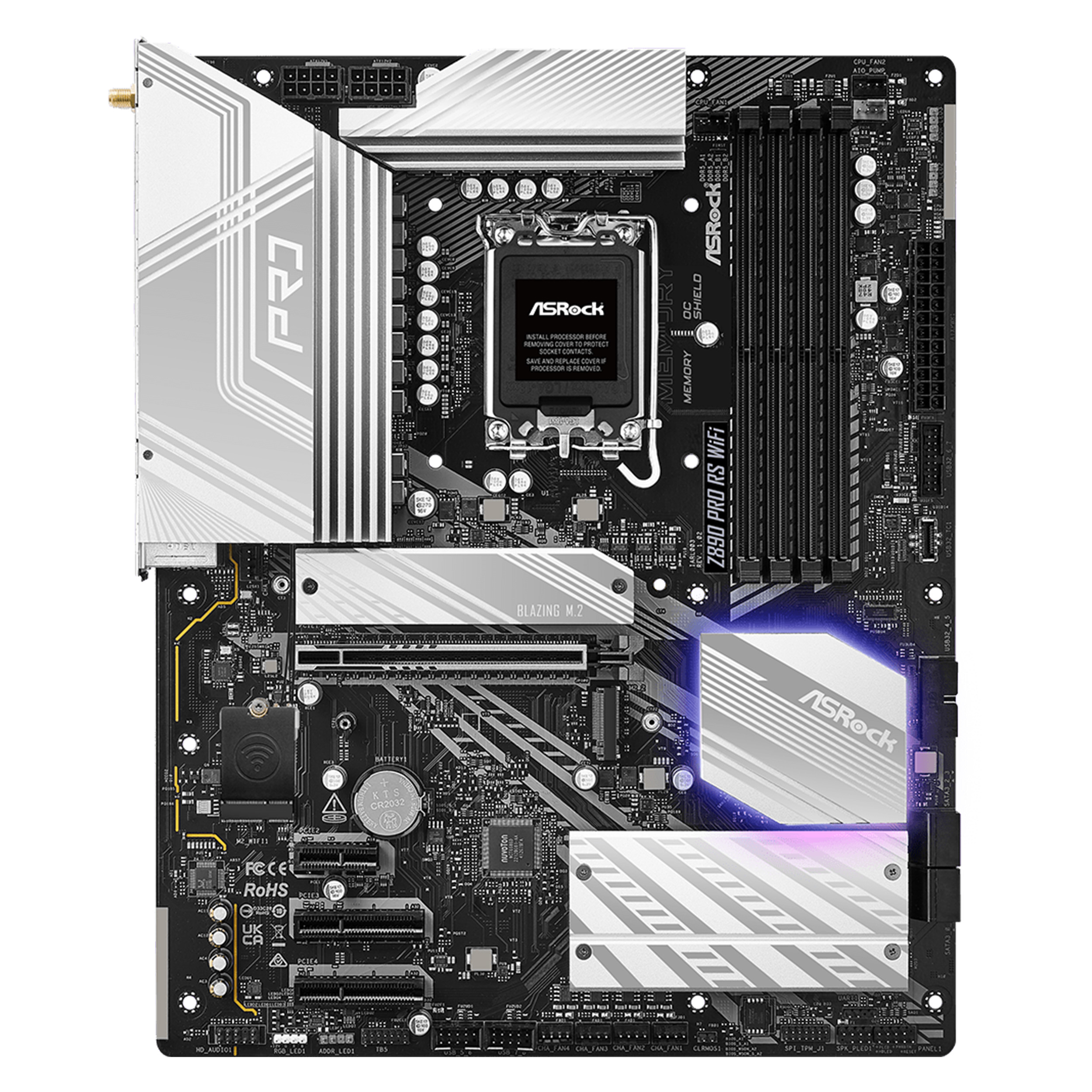 مادربرد ازراک مدل Z890 Pro RS WiFi